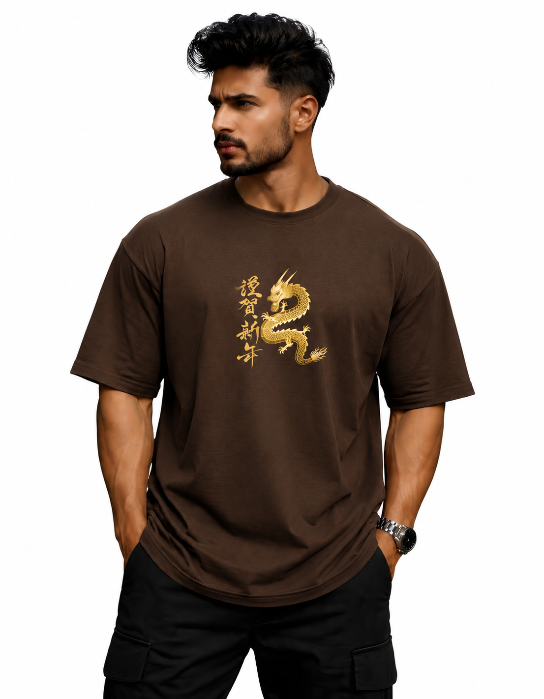 Dorenique Chinese Heritage Dragon T-Shirt | Premium Graphic Tee