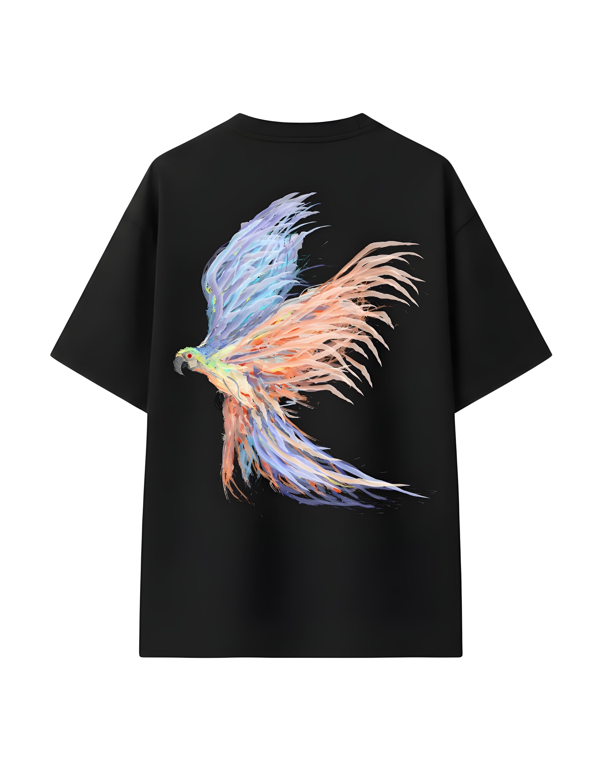 Premium cotton oversized graphic tee men