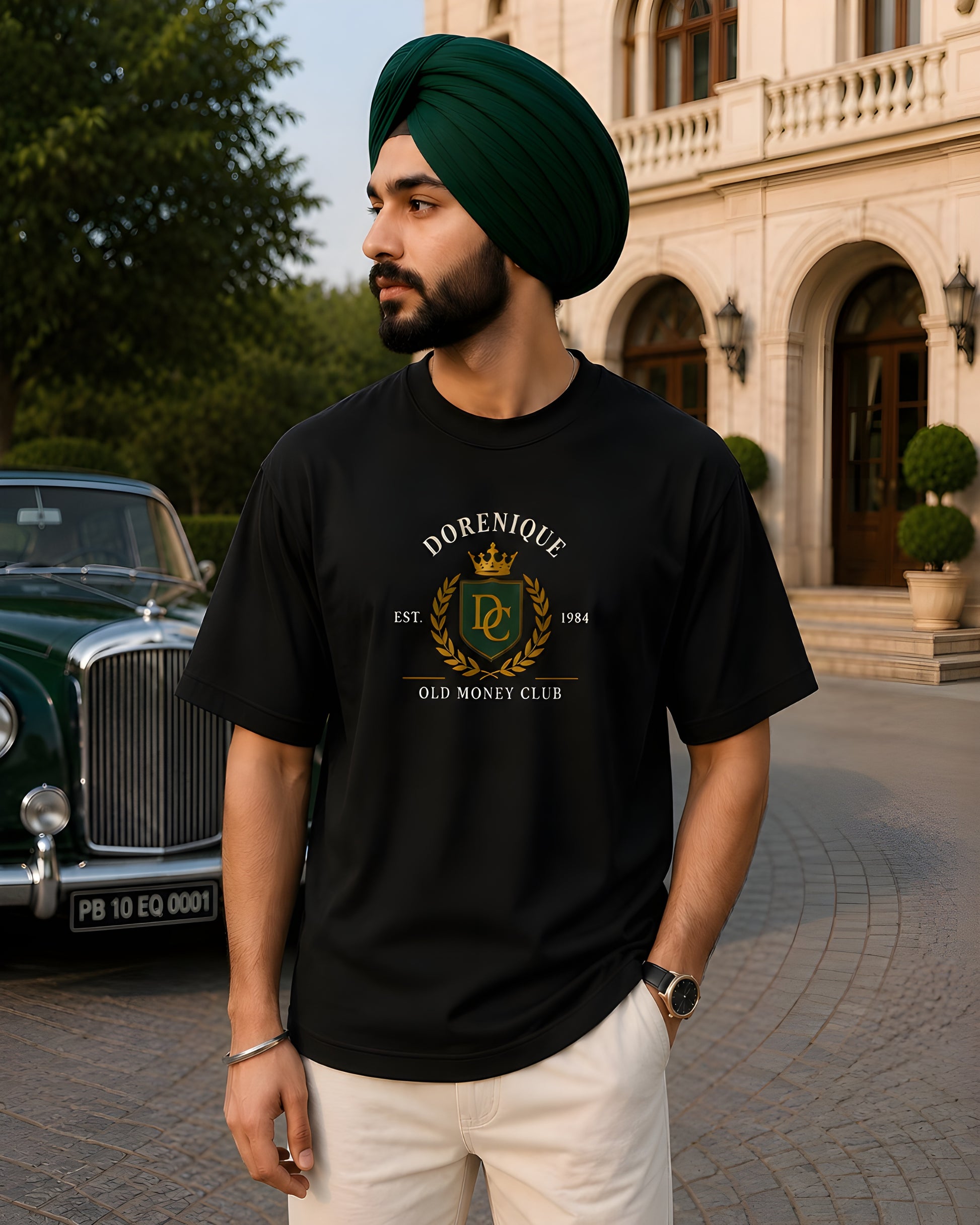 Premium heavyweight oversized cotton streetwear tee