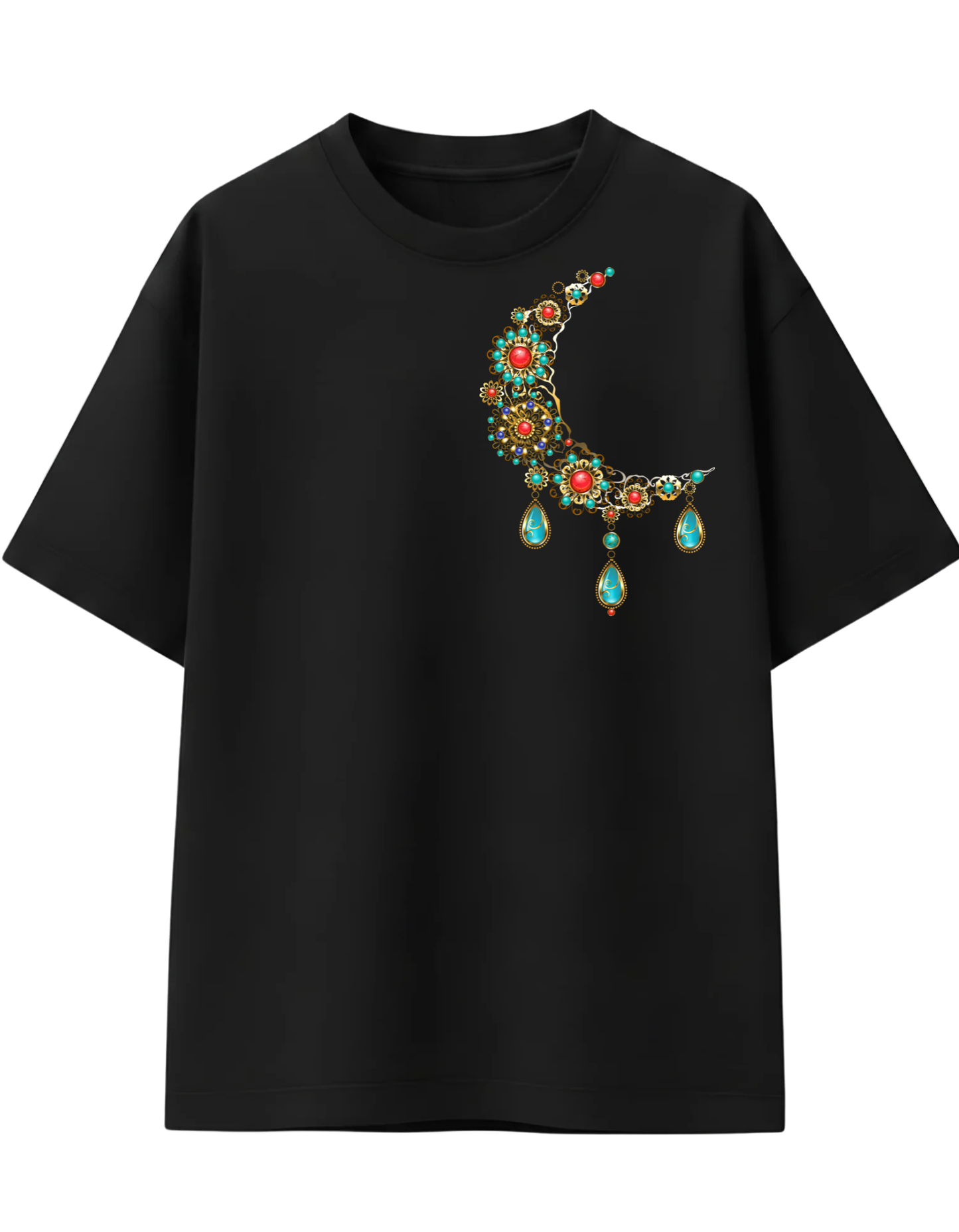 Fashion oversized cotton T-shirt for women
