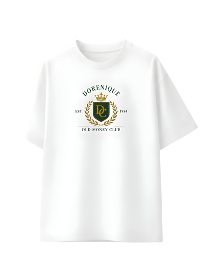 Luxury streetwear oversized tee for men