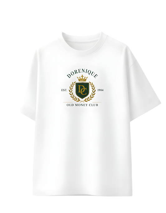 Luxury streetwear oversized tee for men