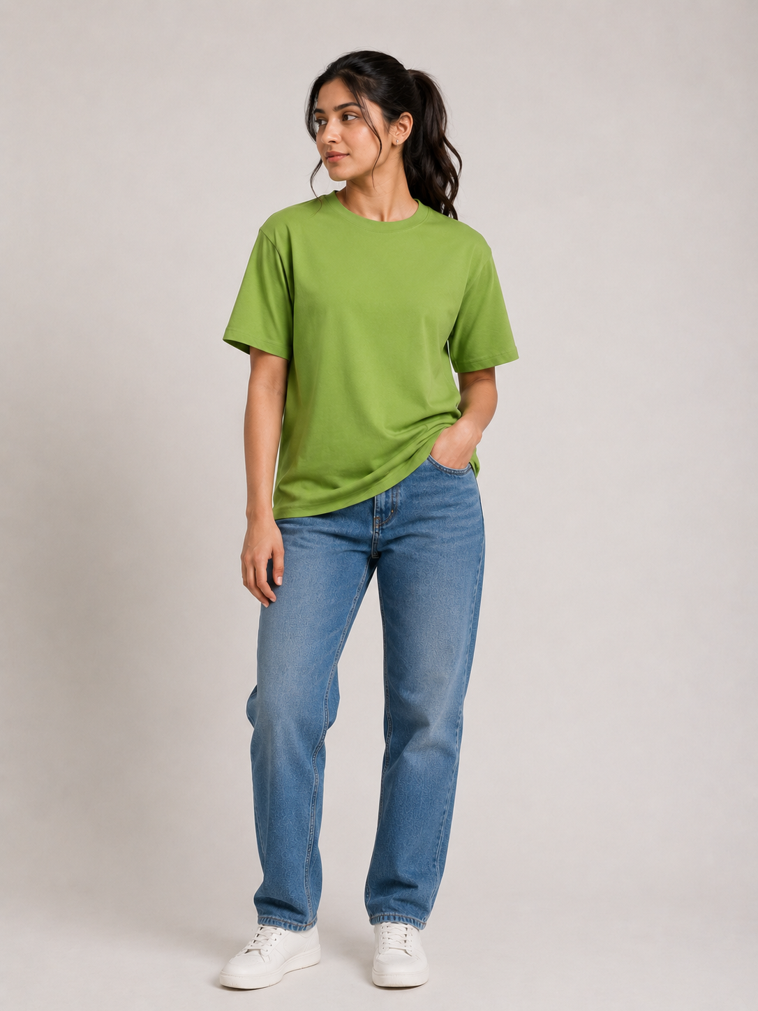 Heavyweight 240 GSM Cotton Oversized T-Shirt