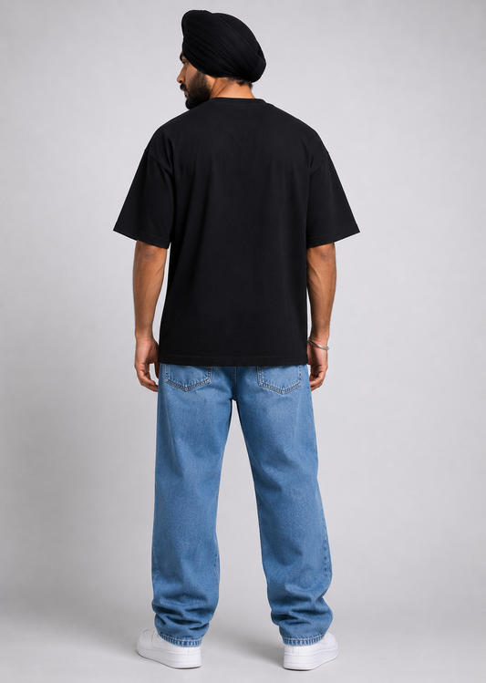 Minimal Plain Oversized Streetwear T-Shirt