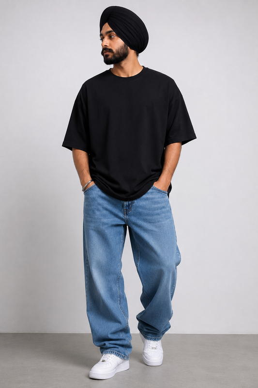 Comfortable Heavyweight Cotton Oversized T-Shirt